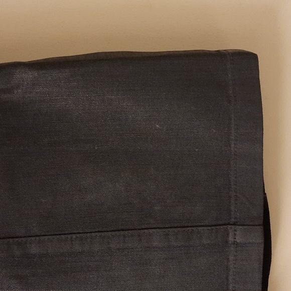 NWT, Carmar for LF Anne Gray Wax Coated Denim Skirt - Picture 13 of 16